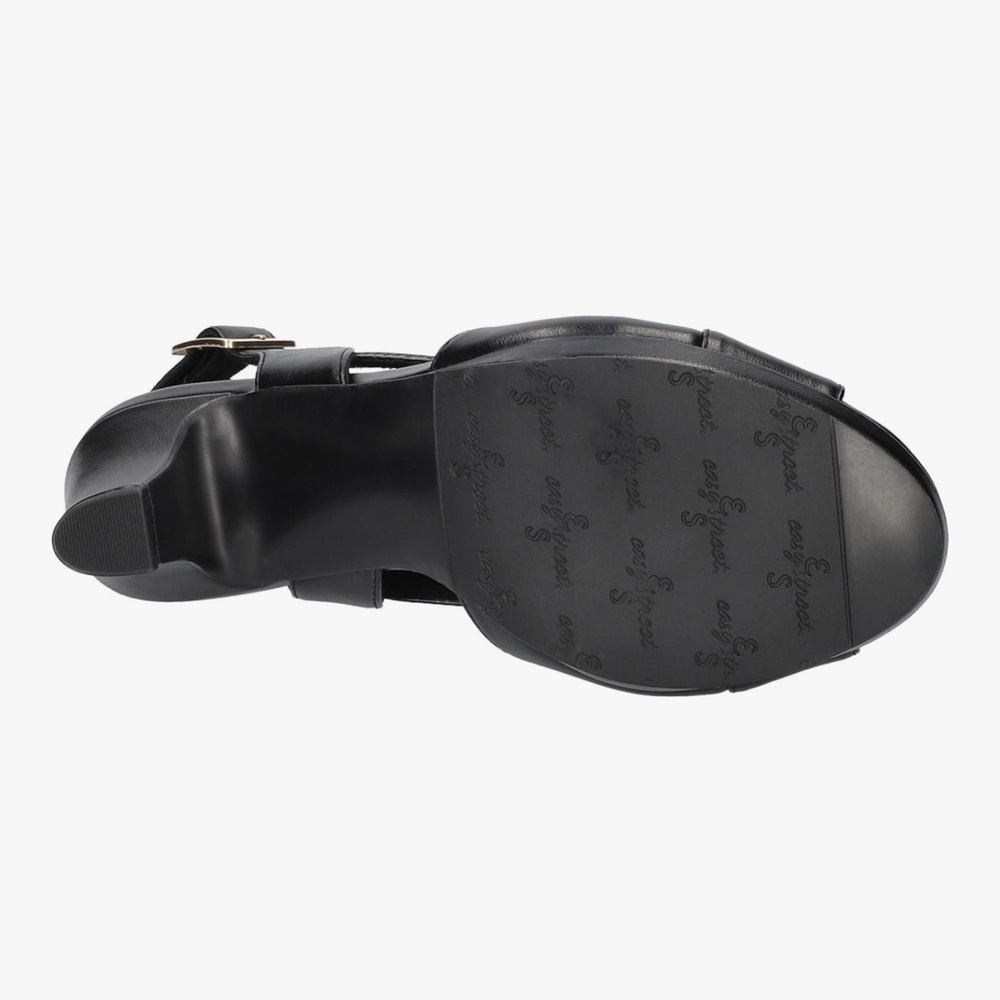 Easy Street Christy Black Elegant Black Slingback Heels Size 11 New in Box - Picture 5 of 6